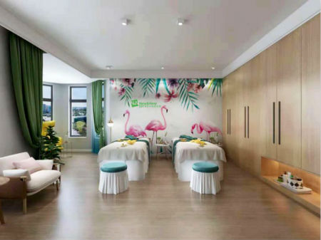 在鎮上開一家智能光電美膚館賺錢嗎？