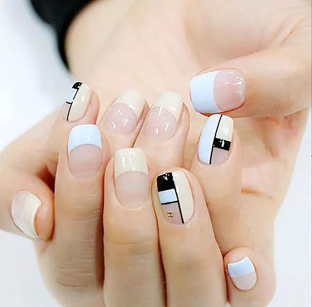 快收藏！TOK幾何風(fēng)美甲，橫豎都是美~