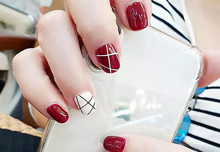 快收藏！TOK幾何風(fēng)美甲，橫豎都是美~